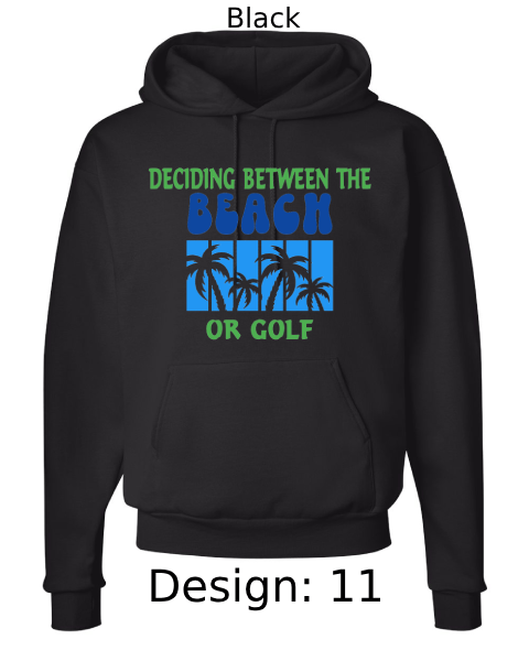 Unisex Golf Hoodie Sweatshirt | Custom Hoodie