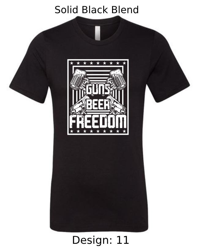 Shirts Men's Customized T-Shirts | Patriotic Themed Tee