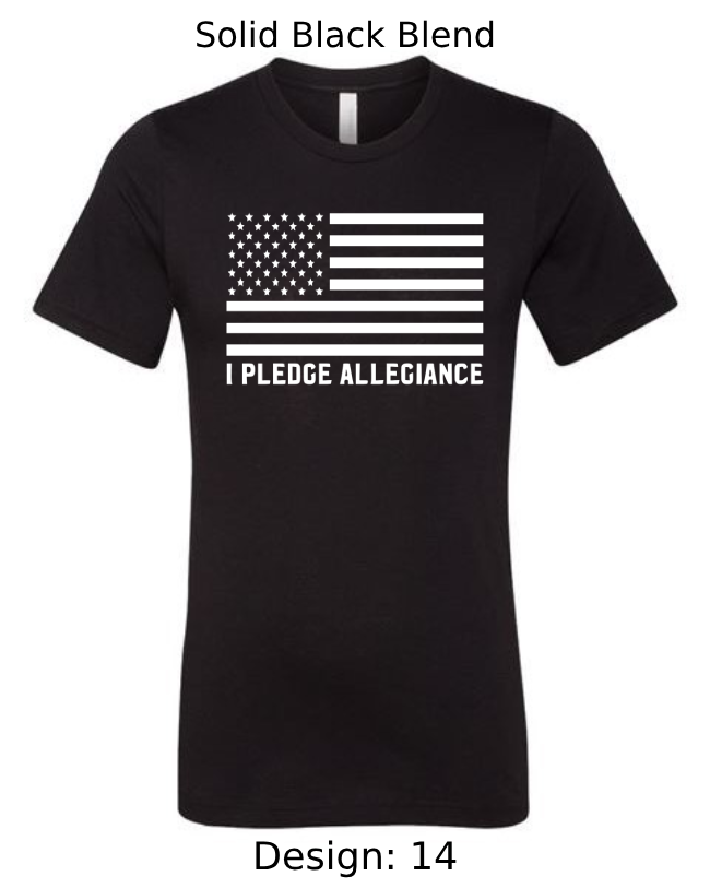 Shirts Men's Customized T-Shirts | Patriotic Themed Tee