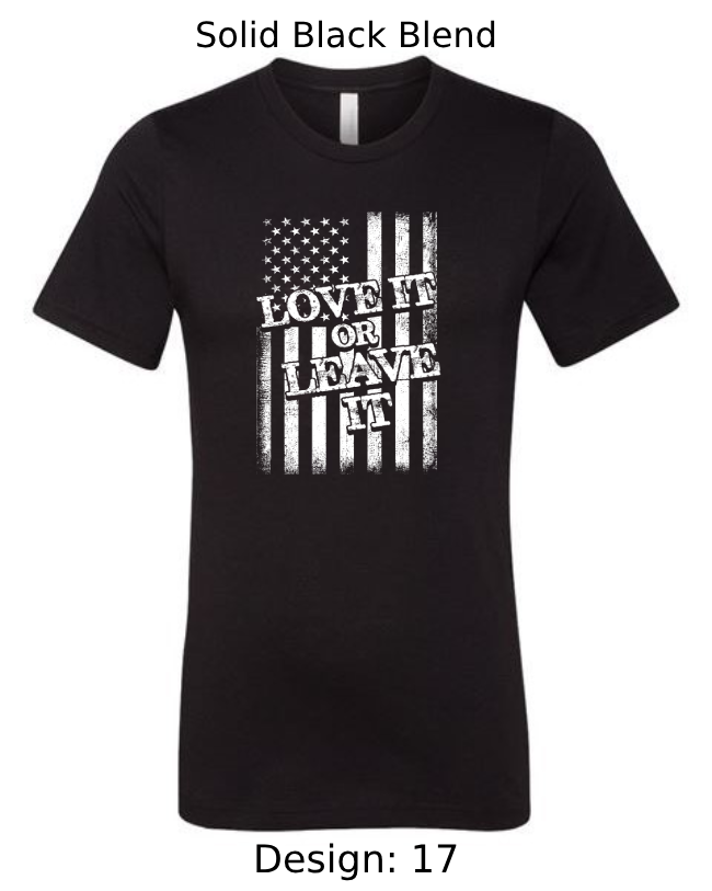 Shirts Men's Customized T-Shirts | Patriotic Themed Tee