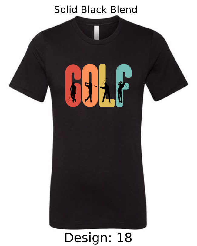 Shirts Men's Customized T-Shirts | Golf Themed Tee