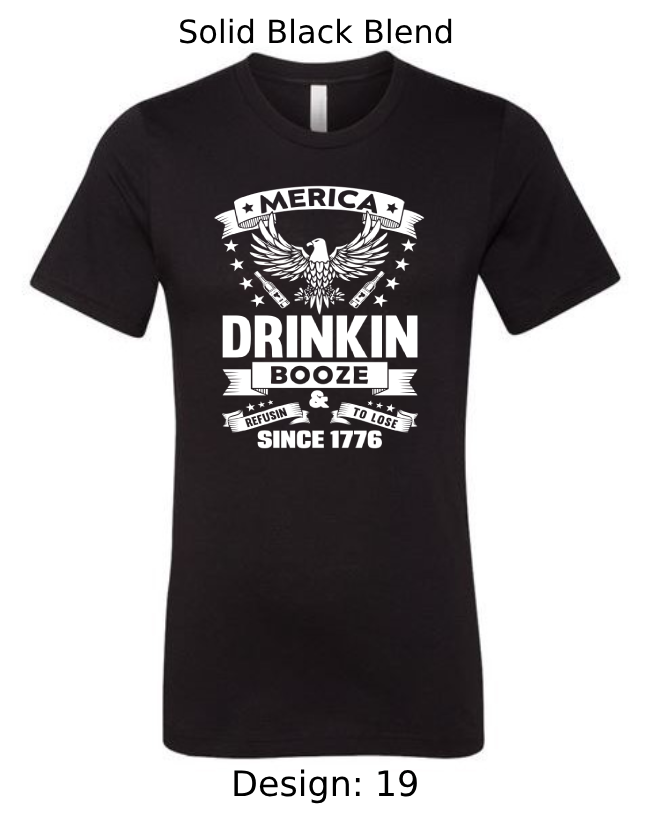 Shirts Men's Customized T-Shirts | Patriotic Themed Tee