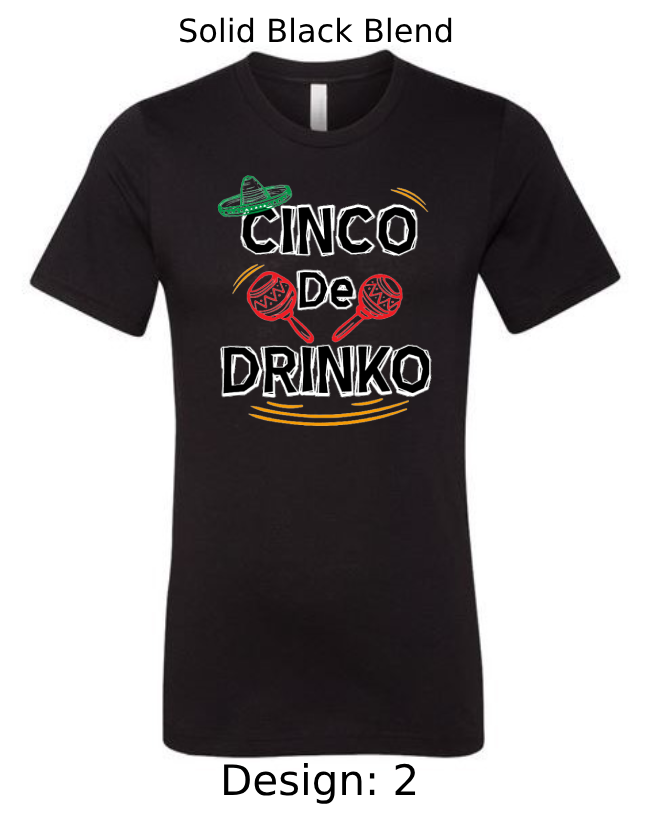Shirts Men's Customized T-Shirts | Cinco de Mayo Themed Tee