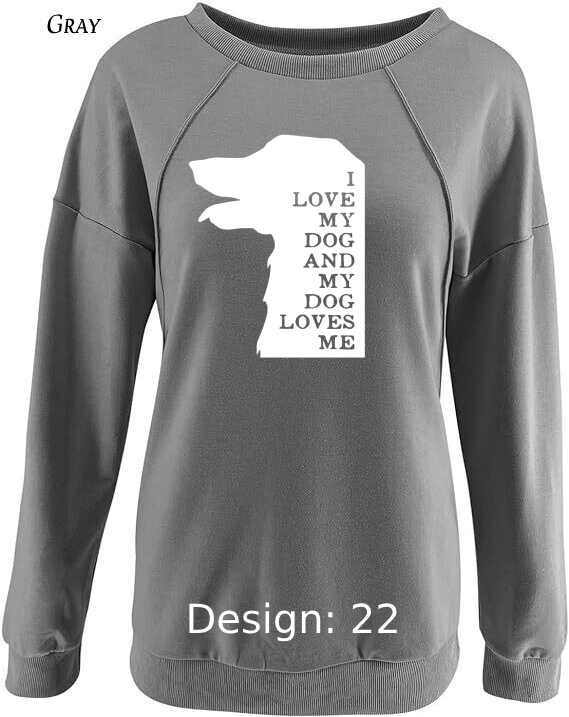 Sweatshirt Women's Dog Sweatshirt | Custom Sweatshirt