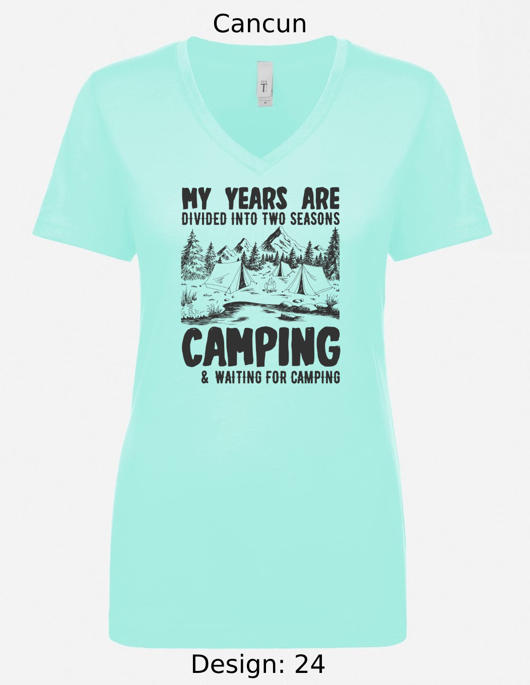 Shirts Women's Customized Tank Tops & Shirts | Camping Themed Tee