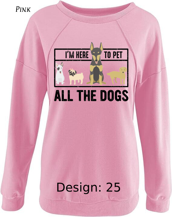Sweatshirt Women's Dog Sweatshirt | Custom Sweatshirt
