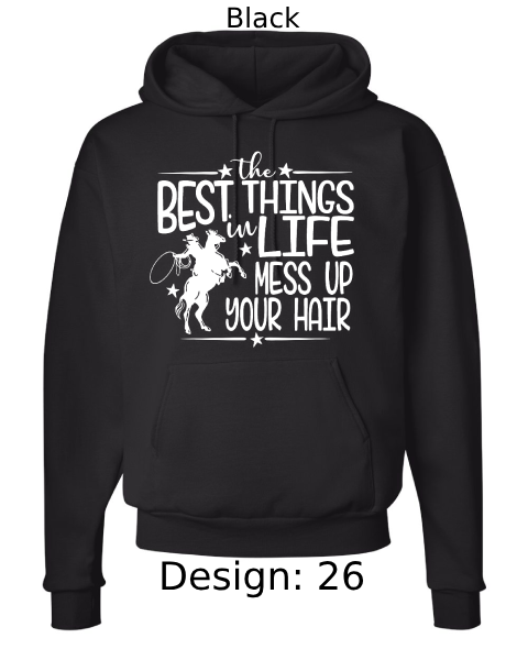 Unisex Country Cowboy Hoodie Sweatshirt | Custom Hoodie