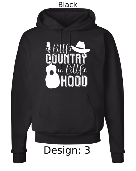 Unisex Country Cowboy Hoodie Sweatshirt | Custom Hoodie