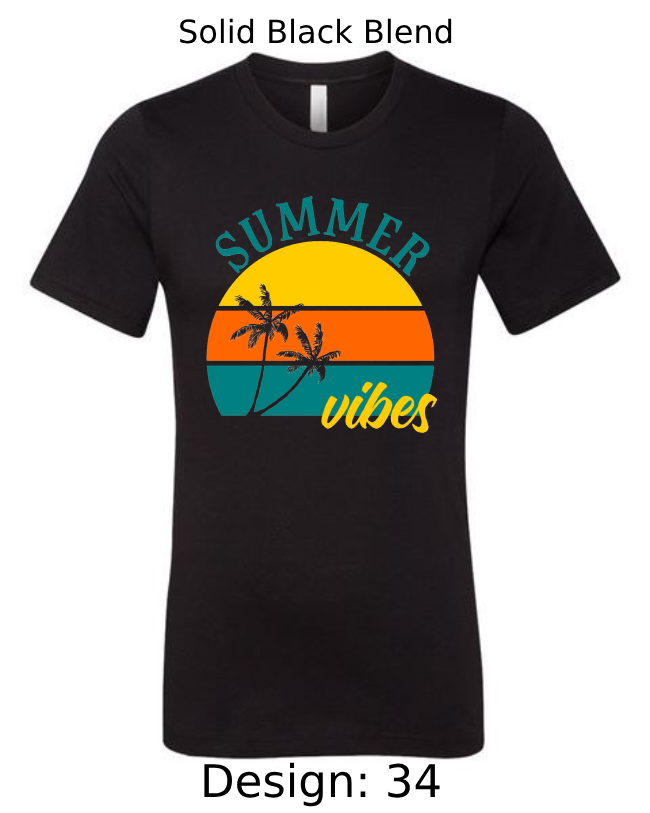Shirts Men's Customized T-shirts | Summer, Surfing, & Sunshine Themed Tee