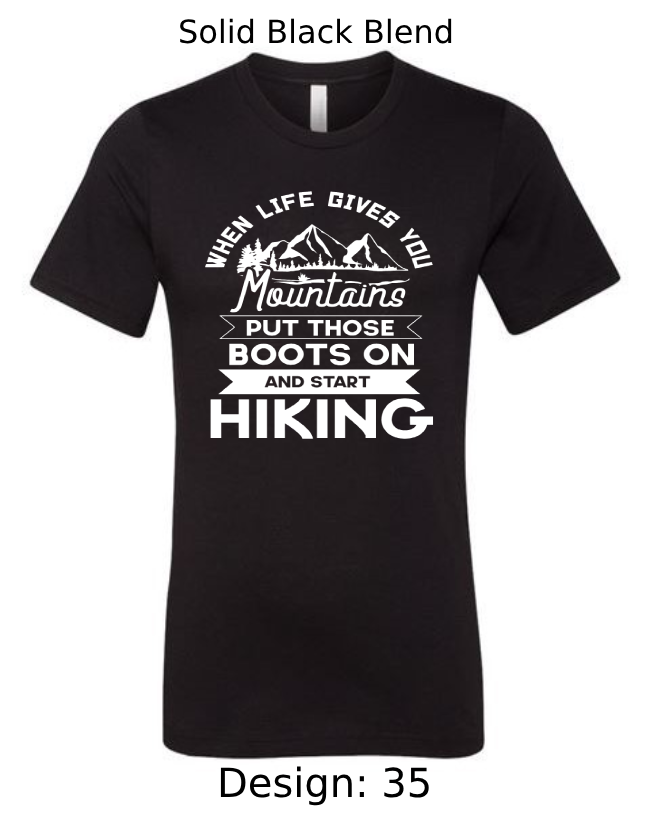 Shirts Men's Customized T-Shirts | Camping Themed Tee