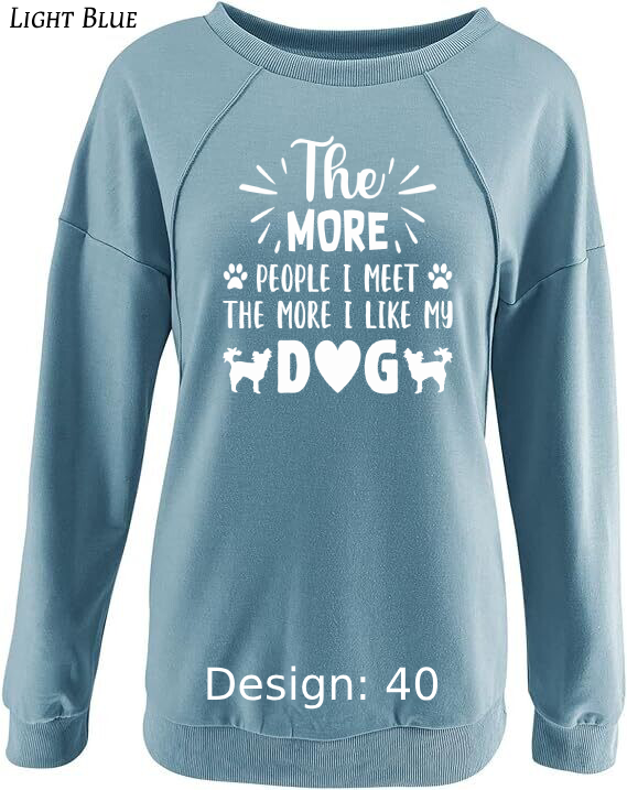Sweatshirt Women's Dog Sweatshirt | Custom Sweatshirt