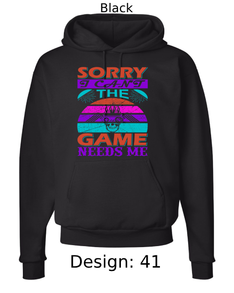 Unisex Video Gaming Hoodie Sweatshirt | Custom Hoodie