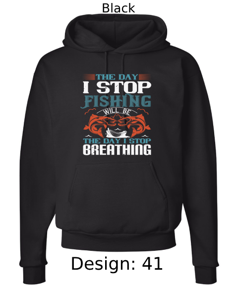 Unisex Fishing Hoodie Sweatshirt | Custom Hoodie