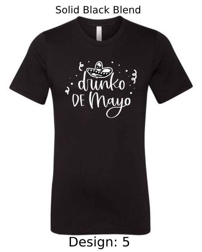 Shirts Men's Customized T-Shirts | Cinco de Mayo Themed Tee
