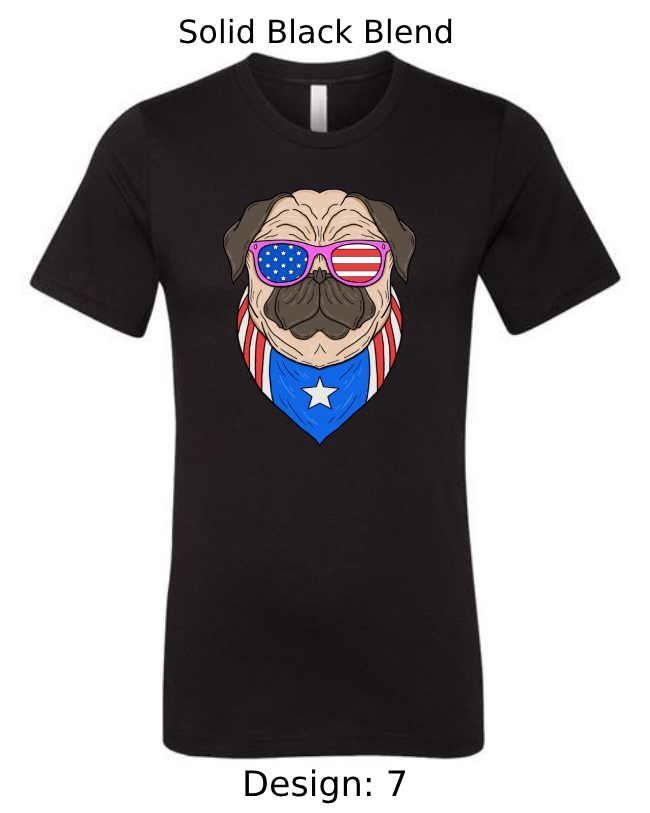 Shirts Men's Customized T-Shirts | Patriotic Themed Tee