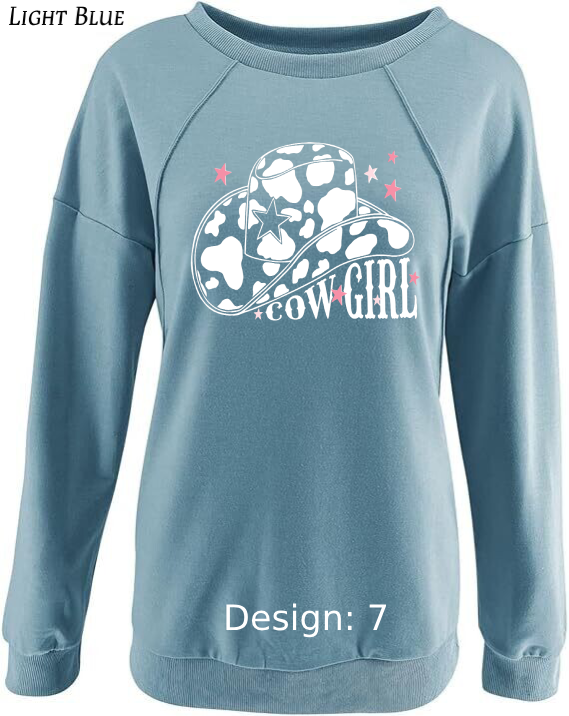 Sweatshirt Women's Country Cowboy Sweatshirt | Custom Sweatshirt