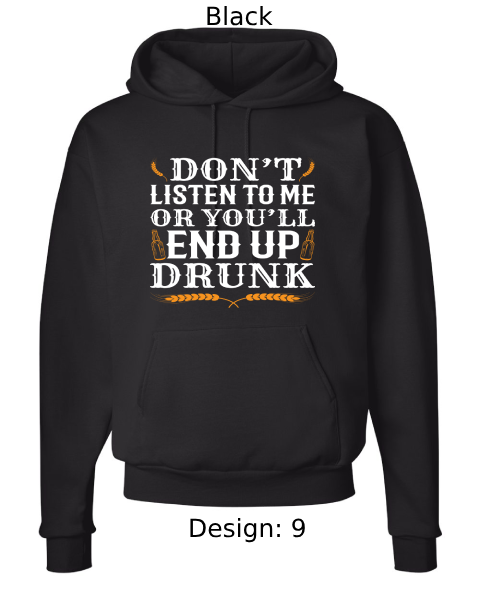 Unisex Funny Beer Hoodie Sweatshirt | Custom Hoodie