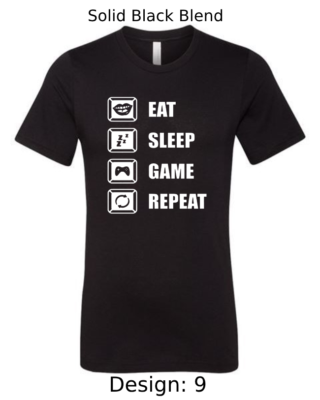Shirts Men's Customized T-Shirts | Video Gaming Themed Tee