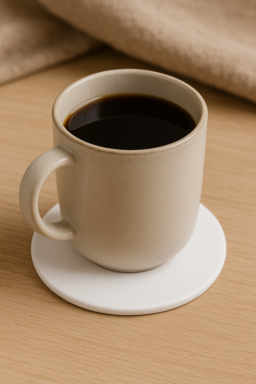 Custom Absorbent Neoprene Adult Humor Coasters Set of 4, Non-Slip Base