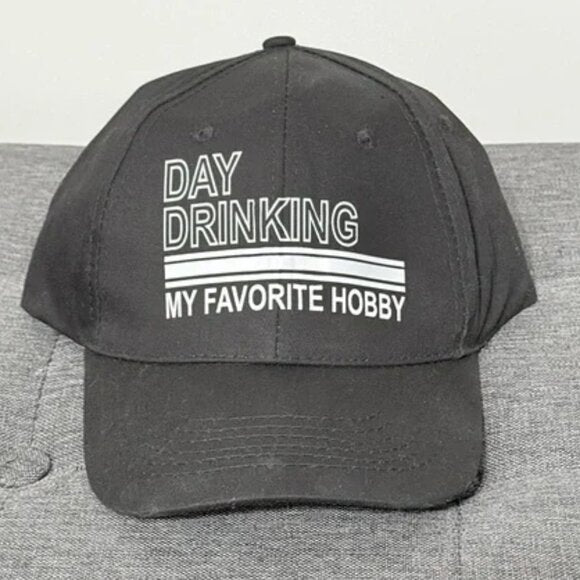 Custom Alcohol Unisex Black Hat OS