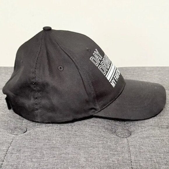 Custom Alcohol Unisex Black Hat OS