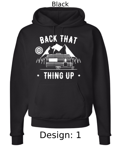 Unisex Camping Hoodie Sweatshirt | Custom Hoodie