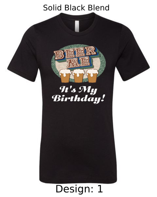 Shirt's Men's Customized T-Shirts | Birthday Themed Tee