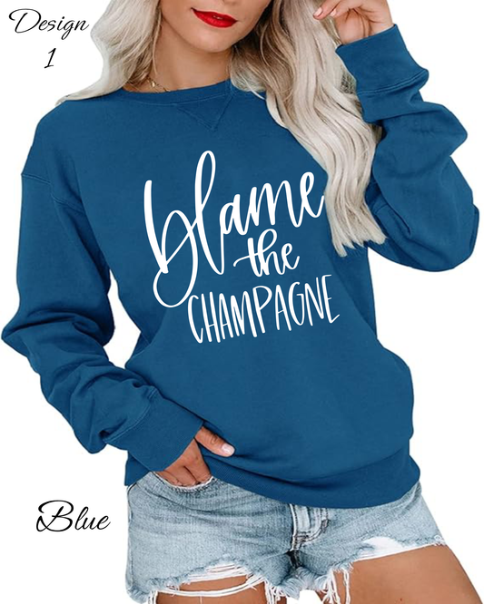 Funny Alcohol Women’s Sweatshirts – Drinking Humor Sweatshirts