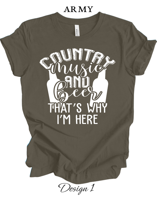 Custom Tee Unisex Crew Neck T-shirts | Country Cowboy Cowgirl Inspired Tee
