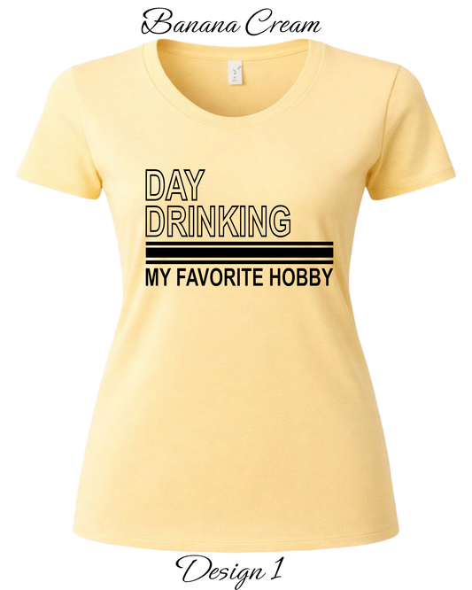 Custom Women's Tank Tops & Tees | Funny Alcohol Inspired Shirts