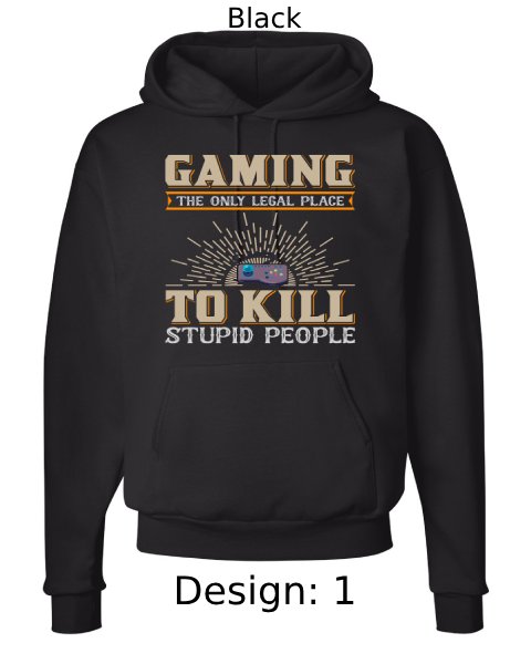 Unisex Video Gaming Hoodie Sweatshirt | Custom Hoodie