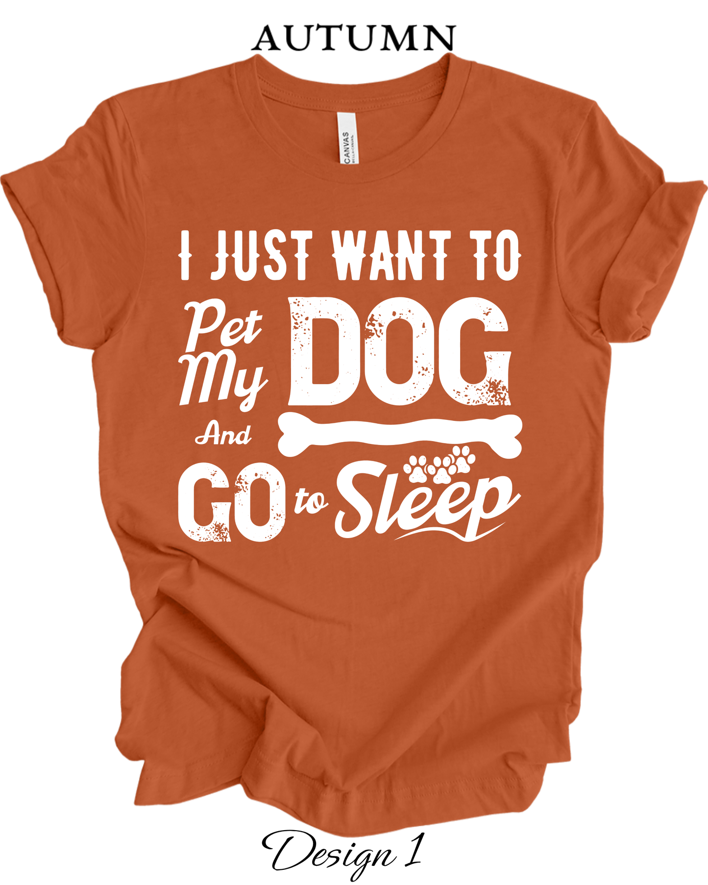 Custom Tee Unisex Crew Neck T-shirts | Dog Inspired Tee