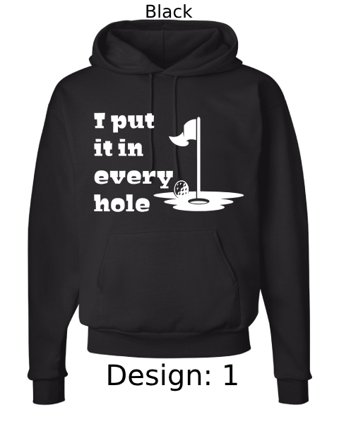Unisex Golf Hoodie Sweatshirt | Custom Hoodie