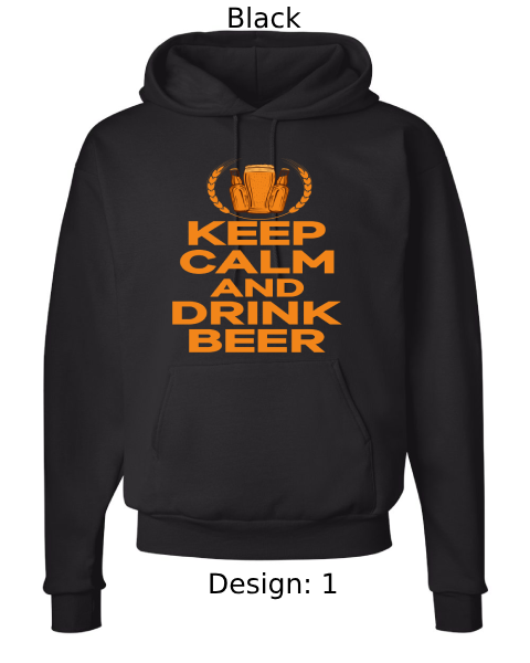 Unisex Funny Beer Hoodie Sweatshirt | Custom Hoodie