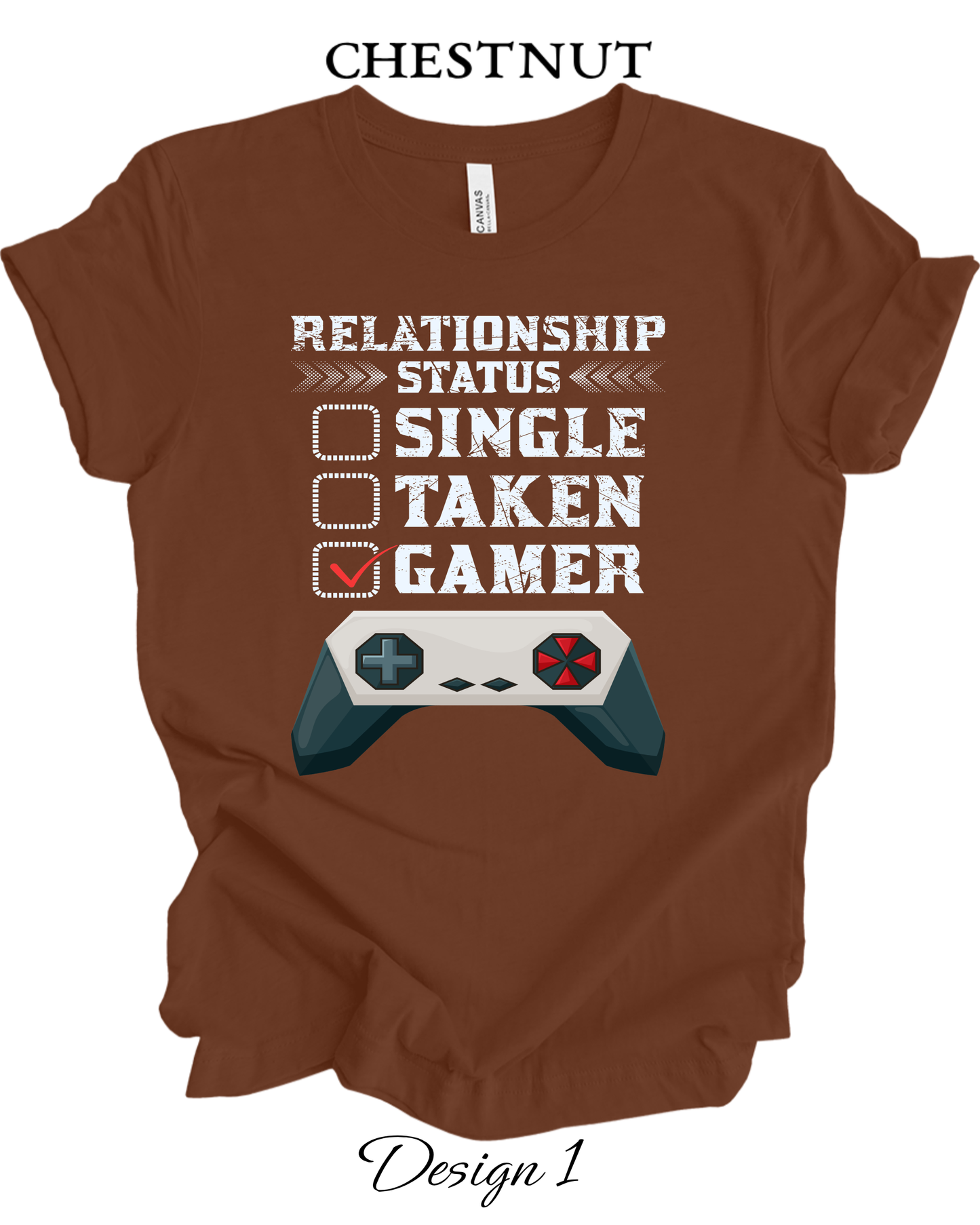 Custom Tee Unisex Crew Neck T-shirts | Video Gaming Inspired Tee