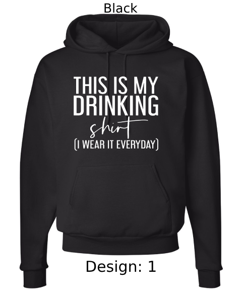 Unisex Funny Alcohol Hoodie Sweatshirt | Custom Hoodie