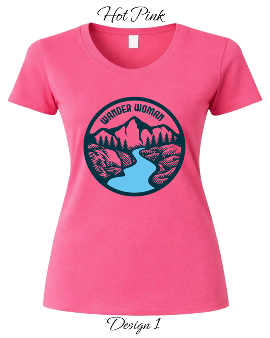Custom Women's Tank Tops & Tees | Camping, Hiking, & Wilderness Inspired Tee