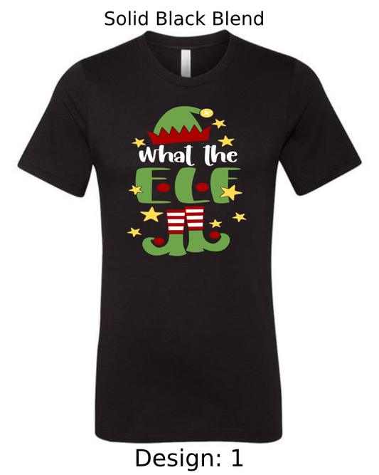 Shirts Men's Customized T-Shirts | Christmas Funny Elf Themed Tee