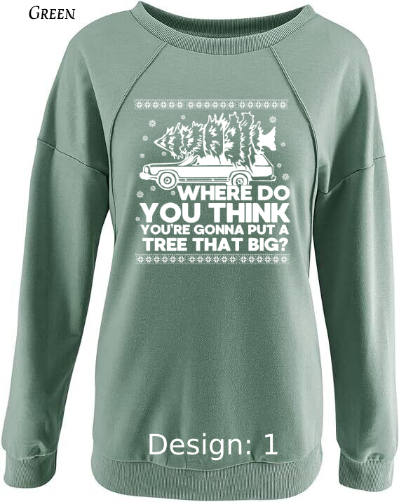 Sweatshirt Women's Christmas Vacation Sweatshirt | Custom Sweatshirt