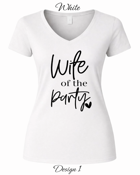 Custom Women's Tank Tops & Tees | Bride, Bachelorette, Brides Maid Group Wedding Shirts