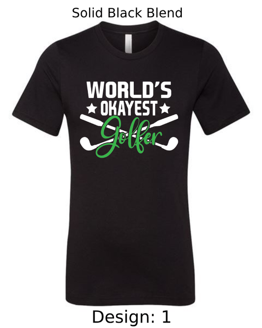 Shirts Men's Customized T-Shirts | Golf Themed Tee