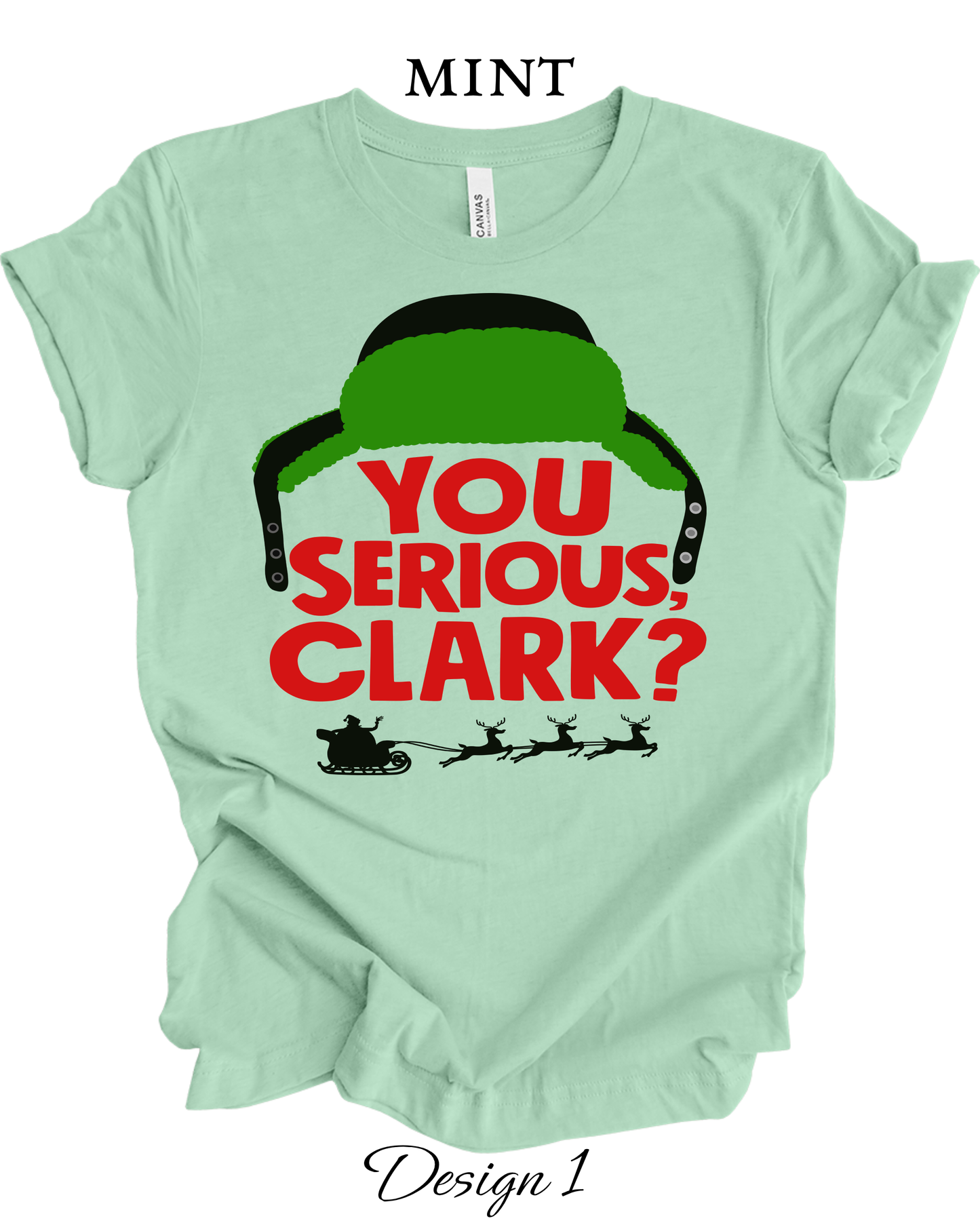 Custom Tee Unisex Crew Neck | Christmas Vacation Inspired Tee