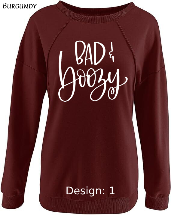 Sweatshirt Women's Funny Alcohol Sweatshirt | Custom Sweatshirt