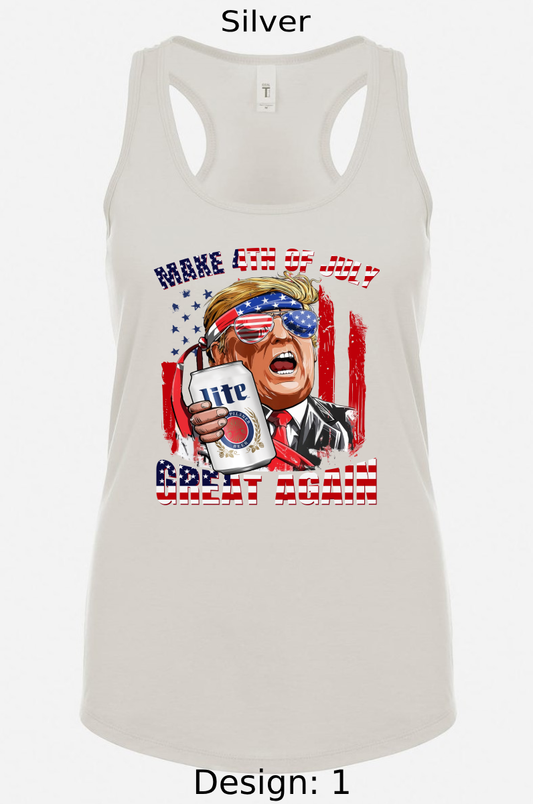 Shirts Women's Customized Tank Tops & Shirts | 4th of July Themed Tee