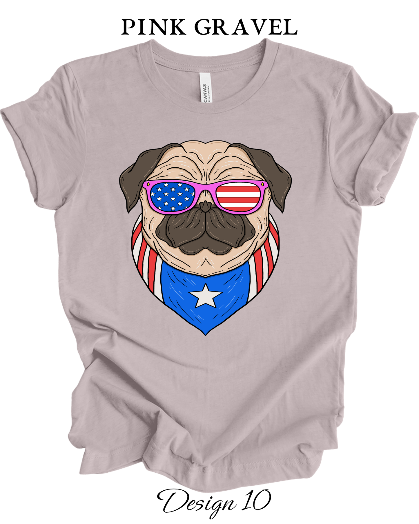 Custom Tee Unisex Crew Neck T-shirts | Patriotic Inspired Tee