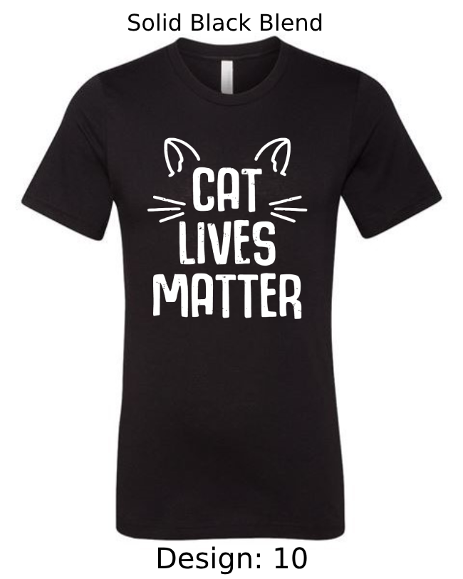 Shirts Men's Customized T-Shirts | Cat Themed Tee