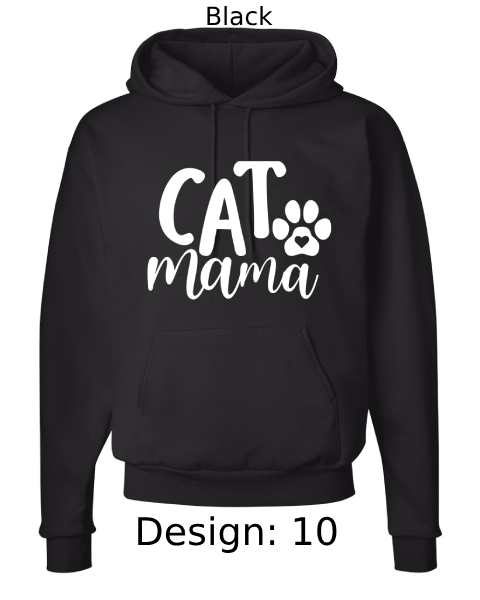 Unisex Cat Hoodie Sweatshirt | Custom Hoodie