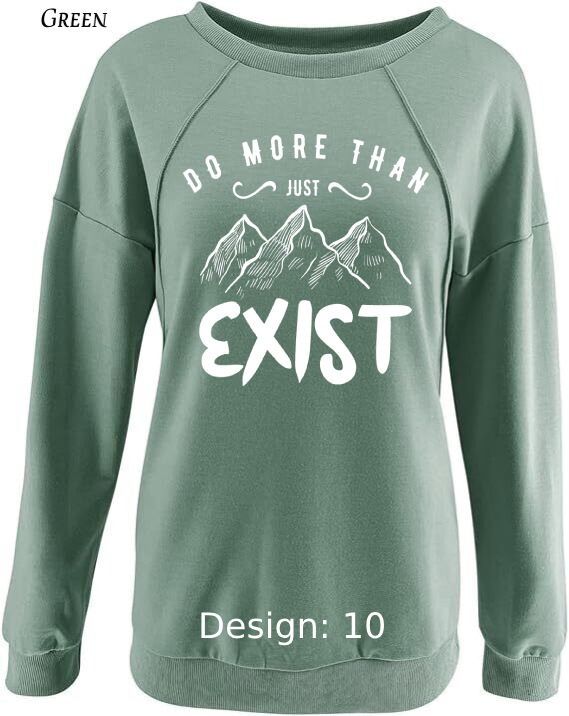 Sweatshirt Women's Camping Sweatshirt | Custom Sweatshirt