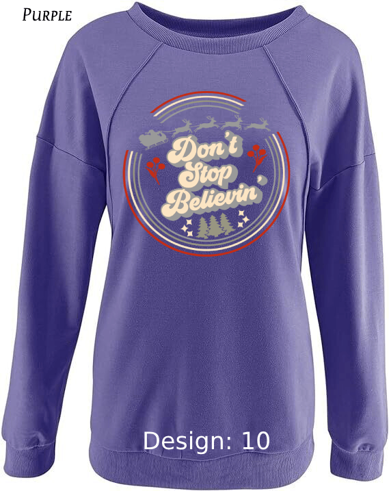 Sweatshirt Women's Christmas Funny & Cute Sweatshirt | Custom Sweatshirt