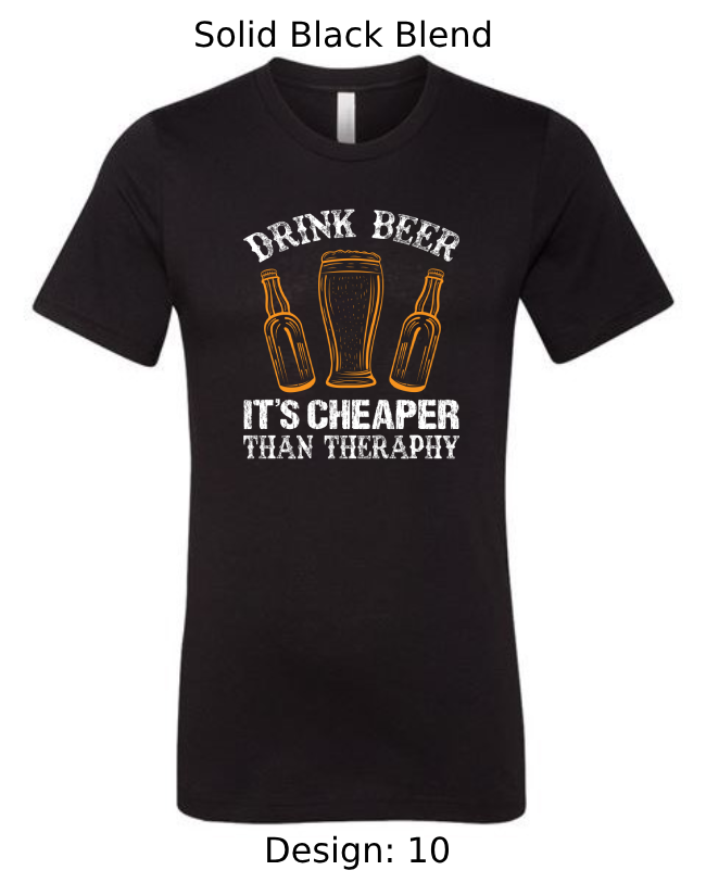 Shirts Men's Customized T-Shirts | Funny Beer Themed Tee